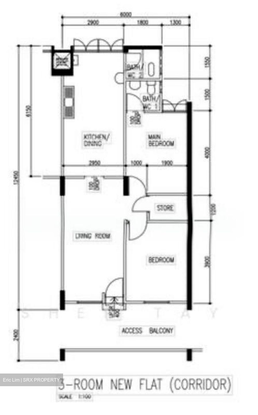 Blk 529 Bedok North Street 3 (Bedok), HDB 3 Rooms #617522701
